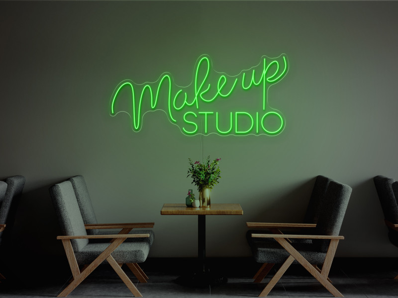 Studio de Maquillage-Signe lumineux au néon LED